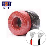 XLPE-isoliertes Kupferkabel 6mm 4mm Solarkabel PVC Photovoltaik-Kabel Solar-Gleichstromkabel