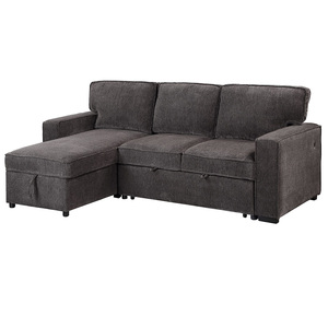 Vente chaude Personnalisable Pliant Accordéon Canapé-<span class=keywords><strong>lit</strong></span> avec Coussin Deux Sièges pour Salon Tissu Rembourrage - Product Image 3