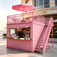 Nouveau Kiosque Alimentaire Portable Conteneur de 10 pieds pour Ventes Extérieures et Espaces Commerciaux