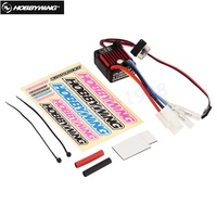 HobbyWing — contrôleur de vitesse QuicRun 1060 pour moteur Brushed, ESC 1060, avec Mode commutateur, BEC pour voiture RC 1:10, 60a, 1 pièce