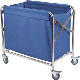Carrello Pieghevole in Acciaio Inossidabile con Cesto Superiore Aperto, Separazione Asciutto/Bagnato, Ruote Universali per <span class=keywords><strong>Camere</strong></span> d'Albergo e Lavanderia - Product Image 6