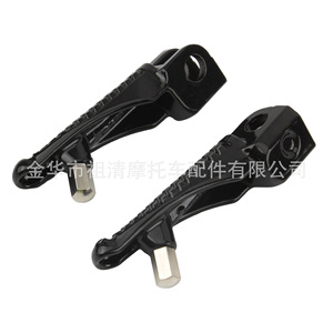 Zuiqng แป้นเหยียบเท้าหน้ารถจักรยานยนต์, FR128สแตนเลสซ้ายและขวาสำหรับ Kawasaki Ninja 300 Z900 Z250 - Product Image 4