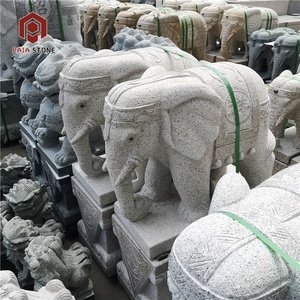 Sculpture d'éléphant blanc <span class=keywords><strong>en</strong></span> granit, <span class=keywords><strong>petite</strong></span> taille, sur mesure, faite à la main, moderne, <span class=keywords><strong>en</strong></span> granit naturel, <span class=keywords><strong>statue</strong></span> d'extérieur, garantie 1 an - Product Image 5