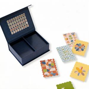 Cartas de Mahjong de PVC con Borde Festoneado, Impresión HD, Fichas de Mahjong Resistentes a <span class=keywords><strong>la</strong></span> Decoloración, Proveedor de Cartas de Juego de Estrategia - Product Image 1