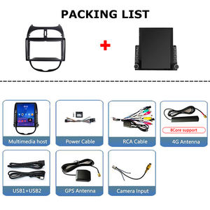 9.7 pouces Tesla écran Vertical Android stéréo 2 Din <span class=keywords><strong>autoradio</strong></span> pour Peugeot <span class=keywords><strong>206</strong></span> 2004-2008 Carplay Auto GPS Navigation - Product Image 3