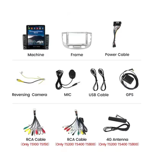 Navigatore GPS per Auto Android 13 con 4G 64G IPS DSP per KIA <span class=keywords><strong>RIO</strong></span> 2 2005-2011, Car-play 2din, Stereo Android, Lettore Audio Video per Auto - Product Image 3