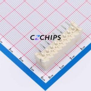WAFER-VH3.96-8PLT-W1-P Wire-to-Board Pin Header SMD,P=3.96mm Connector 1x8P 3.96mm Vertical Mount 8P - Product Image 2