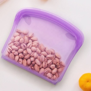 Sac de conservation alimentaire réutilisable en silicone de qualité alimentaire, pliable, forme carrée, fond ouvert, 800 ml, pour le déjeuner, jouets pour bébés - Product Image 3