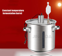 Cuve de Fermentation en Acier Inoxydable 22L/70L avec Isolation par Enveloppe Thermique et Contrôle Automatique de la Température par Moteur pour Vinaux