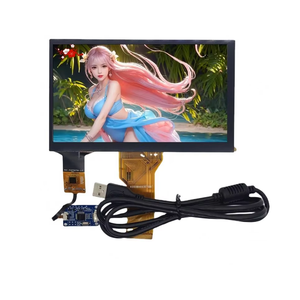 7 inch 800*480 độ phân giải màn hình hiển thị với USB + RGB giao diện 7-inch LCD màn hình cảm ứng - Product Image 1