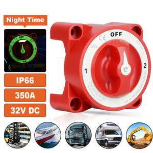 CNSPEED สวิตช์แยกแบตเตอรี่แบบคู่สำหรับเรือ 32V 350A กันน้ำ ป้องกันการจุดระเบิด สำหรับติดตั้งบนเรือ - Product Image 3