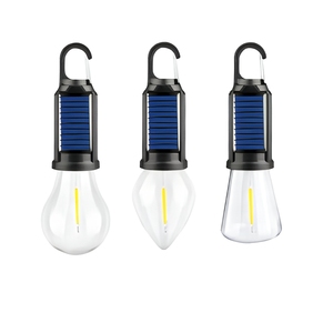 Lámpara Solar LED Vintage con Filamento, Lámpara de Camping Portátil, Recargable por USB, <span class=keywords><strong>Linterna</strong></span> Colgante, Lámpara Impermeable para Exteriores, Iluminación de Jardín - Product Image 3