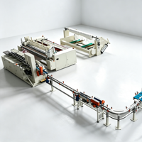 Máquina Automática para Papel Higiénico con Distancia de Perforación Ajustable y Control por Caja de Engranajes