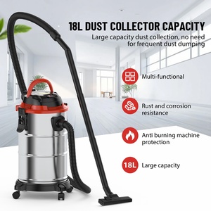 DEIPURA 20L Household Corded Ultra Fine Air Filter Bagless Lightweight Wet/Dry <b>Vacuum</b> Cleaner with 1200W Power - Product Image 4