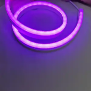 Özel led halat işık neon flex 0917 neon 3 taraf görünüm aydınlatma led neon ışıkları için esnek silikon tüp