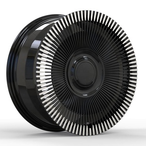 Rimpower bóng đen gia công mặt 18x8.0 5x139.7 đa nan giả mạo bánh xe phù hợp cho Suzuki xe - Product Image 1