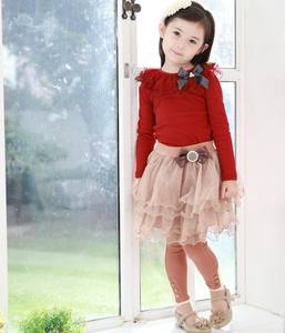 Ropa Infantil al por Mayor, Linda Camiseta de Manga Larga con Lazo para Niñas, de Proveedor Chino - Product Image 2