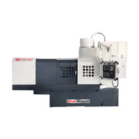 Machine de rectifieuse de surface de table rotative à broche verticale CNC robuste avec système de détection automatique de marque de système CNC KND GSK
