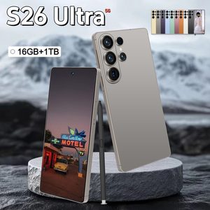Teléfono Inteligente S26 Ultra 5G, <span class=keywords><strong>Nuevo</strong></span> y Popular a Nivel Mundial, 16+1TB, Cámara, Desbloqueado, Android, con Reconocimiento Facial, Huella Dactilar, Doble SIM - Product Image 3