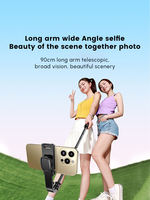 Bâton de selfie, bâton de selfie extensible avec télécommande sans fil et support trépied