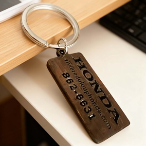 Porte-clés en métal émaillé personnalisé, gravable, en acier inoxydable, avec étiquettes, cadeaux - Product Image 1
