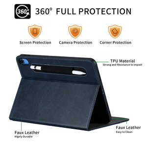 Auto-wake Sleep Flip <b>Case</b> Kickstand Tablet Smart Cover <b>Case</b> Leather <b>Custom</b> for <b>iPad</b> 9 8 7 Model <b>9th</b> 8th 7th <b>Generation</b> - Product Image 5