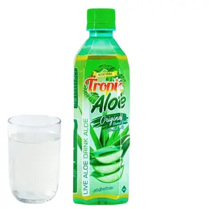 Aloe Drinks Factory OEM Softdrink frischer Originalgeschmack gesundes Vitamin Aloe Pulpe Aloe Vera Drink