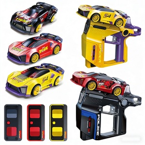 Voiture RC de combat infrarouge 2,4 GHz avec mécanisme de retournement, lumières LED, effets sonores, 3 options de couleur, jouet interactif télécommandé - Product Image 1