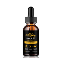 Gouttes de Shilajit OEM ODM, Extrait Liquide Marque Privée, Formule Personnalisée, Acide Fulvique, Supplément Minéral, Fabricant, Bien-être Masculin