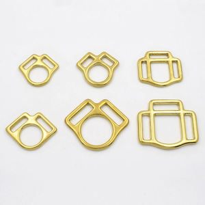 Grosir Pabrik kualitas tinggi dapat disesuaikan 3 cara aksesori perangkat keras logam kuningan kuda Halter Harness Bit pengantin gesper - Product Image 3
