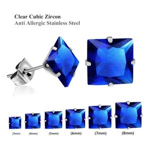 Juegos de Aretes, Aretes de Zirconia, Material Principal Acero Inoxidable, Tipo de Joyería en Venta - Product Image 5