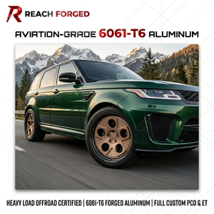 Rines Forjados de Alta Resistencia Tuners de 20 y 24 Pulgadas para <span class=keywords><strong>Range</strong></span> <span class=keywords><strong>Rover</strong></span> Sport L494 5x120, Color Bronce con Borde Remachado, Aprobados por DOT - Product Image 2