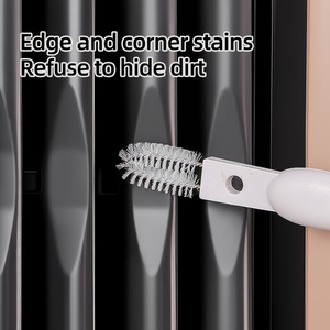 Support OEM Household <b>Gap</b> Clean Corners Brushes Groove Cleaning Tool Microfiber Cleaning Window Slot Washing Brushes - Product Image 6