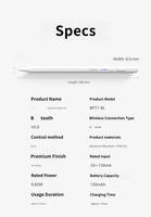 Stylet à rejet de paume à prix de gros, ultra longue autonomie, pour tablette graphique, vente en gros pour Lenovo BP17 Pencil