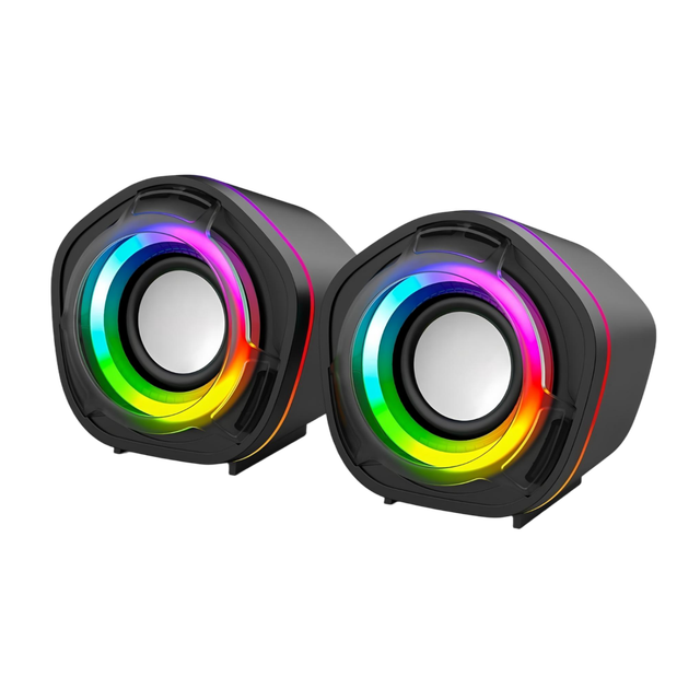 PJT-DSP2322 RGB Gaming Speaker for Computer with 5-10W Output Power