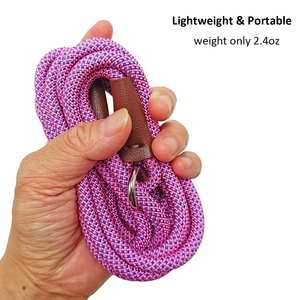 Laisse pour chien réglable en nylon avec surpiqûres réfléchissantes, style doux et simple pour les promenades quotidiennes - Product Image 4