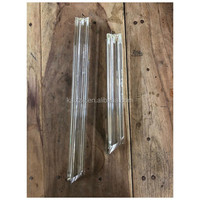 Bande de verre pour lustre en cristal avec taille personnalisable et multiples températures de couleur