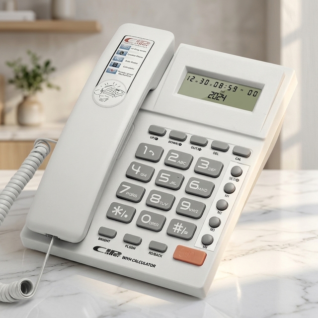 Factory Wholesale Landline Caller ID Telephone Wired Telephone Hotel Home Office Telephone FICAN8209
