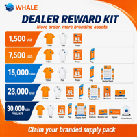 Baterai Pengganti Original WHALE BL-49DT 5000mAh untuk Tecno Pouvoir 1 LA6 Pouvoir 2 LA7 Pouvoir 2 Pro LA7 Pro Pouvoir 3 LB7