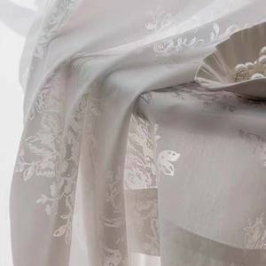 DaiRui American rustica Jacquard traslucido Voile <span class=keywords><strong>tende</strong></span> da finestra Butterfly Burn-out trasparenti <span class=keywords><strong>per</strong></span> soggiorno - Product Image 4