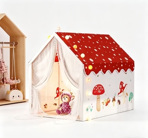 Adorable Tienda <span class=keywords><strong>de</strong></span> Juego Infantil con Diseño <span class=keywords><strong>de</strong></span> Cabaña <span class=keywords><strong>de</strong></span> Hongos para Niñas, Tienda <span class=keywords><strong>de</strong></span> Juego <span class=keywords><strong>de</strong></span> Cuento <span class=keywords><strong>de</strong></span> Hadas Roja y Blanca, Tienda <span class=keywords><strong>de</strong></span> Princesa para Niñas Pequeñas, Regalo <span class=keywords><strong>de</strong></span> Cumpleaños - Product Image 3