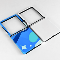Sunyee Grosir Casing HP Kosong Sublimasi 3D untuk Samsung Z Flip 7 2-in-1 TPU+PC 360 °   Casing Ponsel Berlapis Pelindung