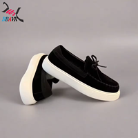 Chaussures décontractées respirantes, légères, résistantes à la saleté, mocassins de couleur unie, polyvalentes, à semelle souple et confortables