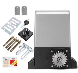 Hiện Đại Được Thiết Kế Tự Động Trượt Cổng Opener Set Điều Khiển Từ Xa Cong Năng Lượng Mặt Trời Powered Tự Động Vận Hành Cửa Cho Các Trường Học Sử Dụng - Product Image 1