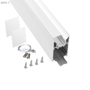 Perfil de <span class=keywords><strong>Aluminio</strong></span> de 5075 mm para Montaje Suspendido de <span class=keywords><strong>LED</strong></span>, Perfil Extruido de <span class=keywords><strong>Aluminio</strong></span>, Perfil de <span class=keywords><strong>Aluminio</strong></span> para Tira de <span class=keywords><strong>LED</strong></span> - Product Image 1