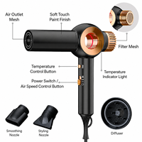Nouvel Arrivage Chaud : Sèche-cheveux Professionnel Haute Vitesse 2000W pour Salon de Coiffure, Fabrication ODM/OEM