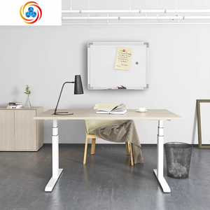 M&W New Arrival Dual Motor Table Height Adjustment Electric Adjustable Office <b>Desk</b> - Product Image 2