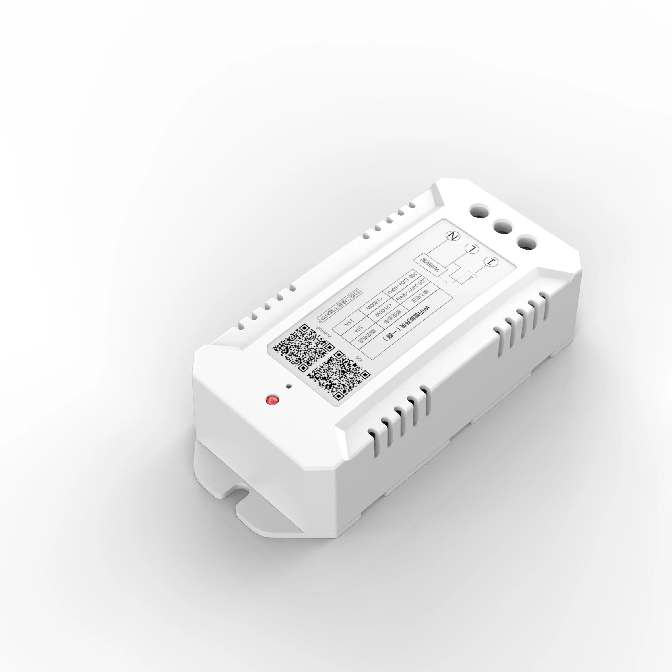 IOT 기술 지능형 무선 스마트 홈 자동화 220 볼트 알렉사 주차 3 갱 전원 와이파이 라이트 스위치