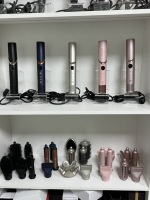 Outils de coiffage à chaud, Sèche-cheveux haute vitesse à moteur BLDC ionique, Multi-styler, Brosse à air chaud, Brosse soufflante, Sèche-cheveux