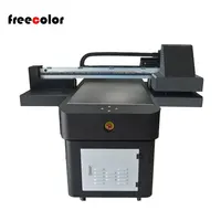 Freecoloor-impresora UV plana, tamaño 6090, con Color blanco y barniz para vidrio/madera/plexiglás/MDF/impresión de azulejos